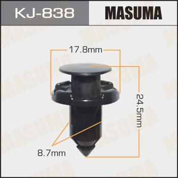 MASUMA KJ-838 - Зажим, молдинг / захисна накладка autozip.com.ua