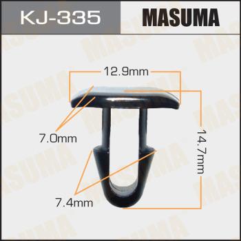 MASUMA KJ-335 - Зажим, молдинг / захисна накладка autozip.com.ua