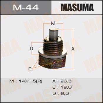MASUMA M-44 - Різьбова пробка, масляний піддон autozip.com.ua
