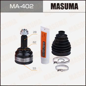 MASUMA MA402 - Шарнір, ШРУС, приводний вал autozip.com.ua