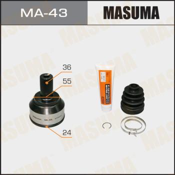 MASUMA MA43 - Шарнір, ШРУС, приводний вал autozip.com.ua