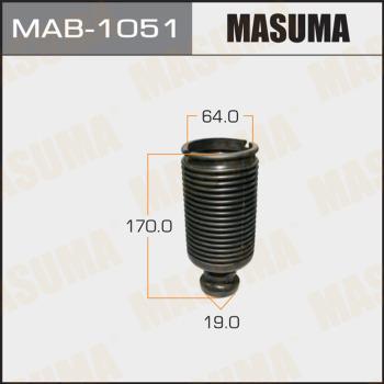 MASUMA MAB-1051 - Відбійник, буфер амортизатора autozip.com.ua