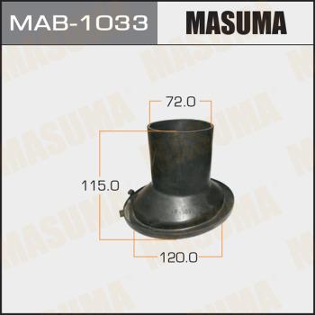 MASUMA MAB-1033 - Пильник амортизатора, захисний ковпак autozip.com.ua