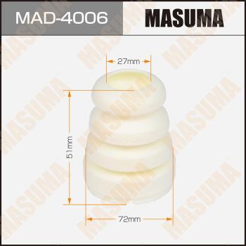 MASUMA MAD-4006 - Відбійник, буфер амортизатора autozip.com.ua
