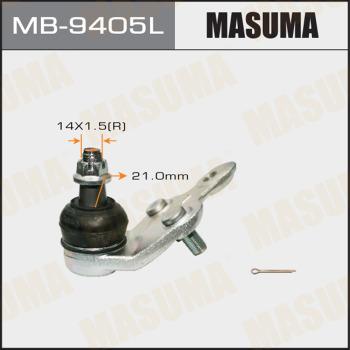 MASUMA MB-9405L - Шарова опора, несучий / направляючий шарнір autozip.com.ua