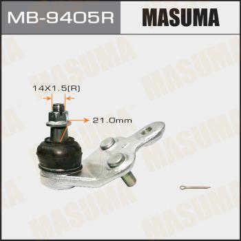 MASUMA MB-9405R - Шарова опора, несучий / направляючий шарнір autozip.com.ua
