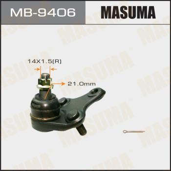 MASUMA MB-9406 - Шарова опора, несучий / направляючий шарнір autozip.com.ua