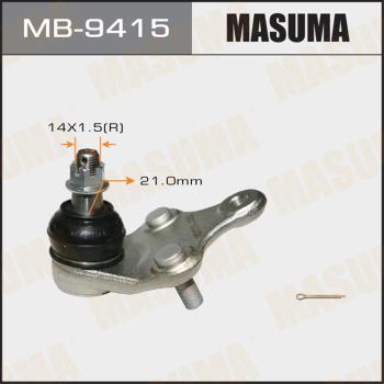 MASUMA MB-9415 - Шарова опора, несучий / направляючий шарнір autozip.com.ua