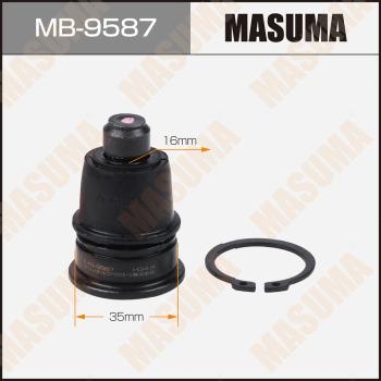 MASUMA MB-9587 - Шарова опора, несучий / направляючий шарнір autozip.com.ua
