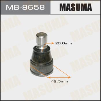 MASUMA MB-9658 - Шарова опора, несучий / направляючий шарнір autozip.com.ua