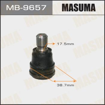 MASUMA MB-9657 - Шарова опора, несучий / направляючий шарнір autozip.com.ua