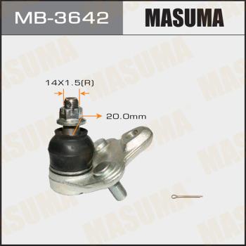 MASUMA MB3642 - Шарова опора, несучий / направляючий шарнір autozip.com.ua
