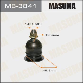 MASUMA MB-3841 - Шарова опора, несучий / направляючий шарнір autozip.com.ua