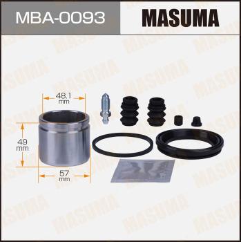 MASUMA MBA-0093 - Ремкомплект, гальмівний супорт autozip.com.ua