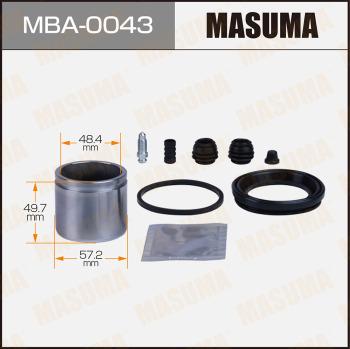 MASUMA MBA-0043 - Гальмівний супорт autozip.com.ua