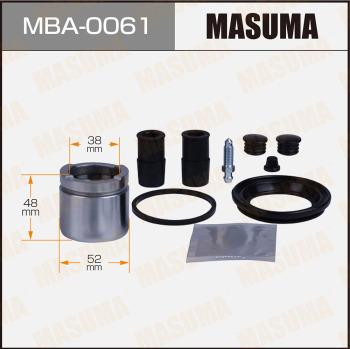 MASUMA MBA-0061 - Ремкомплект, гальмівний супорт autozip.com.ua