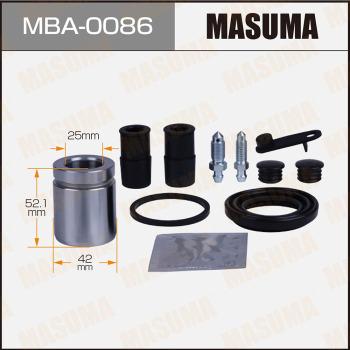 MASUMA MBA-0086 - Ремкомплект, гальмівний супорт autozip.com.ua