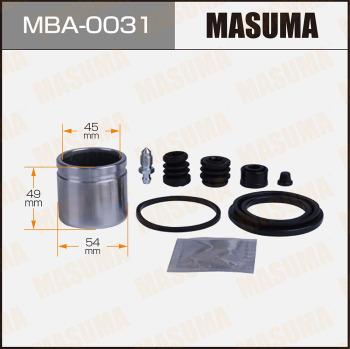 MASUMA MBA-0031 - Гальмівний супорт autozip.com.ua