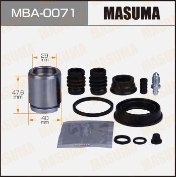 MASUMA MBA-0071 - Ремкомплект, гальмівний супорт autozip.com.ua
