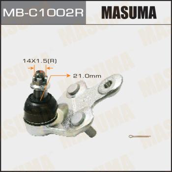 MASUMA MBC1002R - Шарова опора, несучий / направляючий шарнір autozip.com.ua