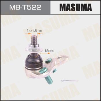 MASUMA MB-T522 - Шарова опора, несучий / направляючий шарнір autozip.com.ua