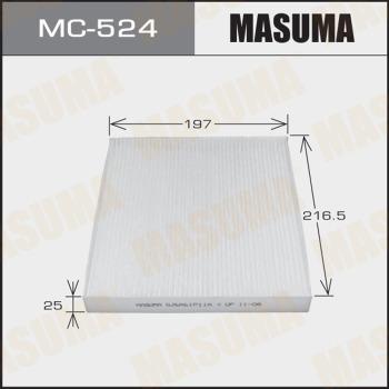 MASUMA MC-524 - Фільтр, повітря у внутрішній простір autozip.com.ua