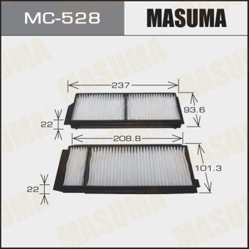 MASUMA MC-528 - Фільтр, повітря у внутрішній простір autozip.com.ua