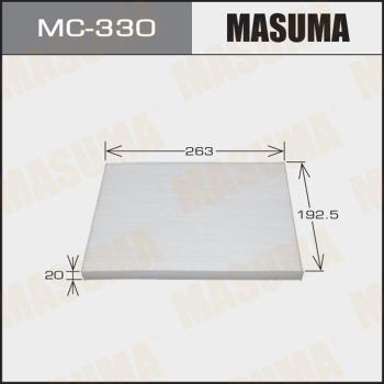 MASUMA MC-330 - Фільтр, повітря у внутрішній простір autozip.com.ua