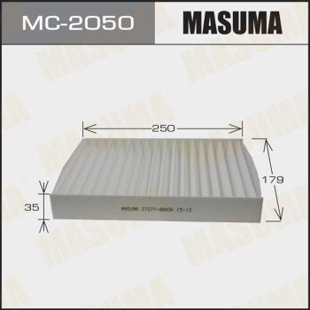 MASUMA MC-2050 - Фільтр, повітря у внутрішній простір autozip.com.ua