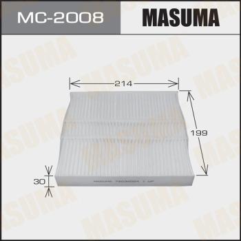 MASUMA MC-2008 - Фільтр, повітря у внутрішній простір autozip.com.ua