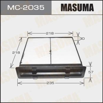 MASUMA MC-2035 - Фільтр, повітря у внутрішній простір autozip.com.ua