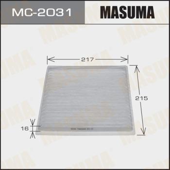 MASUMA MC-2031 - Фільтр, повітря у внутрішній простір autozip.com.ua