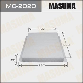 MASUMA MC-2020 - Фільтр, повітря у внутрішній простір autozip.com.ua