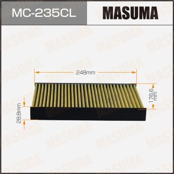 MASUMA MC-235CL - Фільтр, повітря у внутрішній простір autozip.com.ua