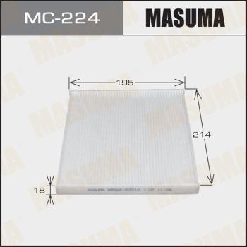 MASUMA MC-224 - Фільтр, повітря у внутрішній простір autozip.com.ua