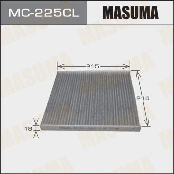 MASUMA MC-225CL - Фільтр, повітря у внутрішній простір autozip.com.ua