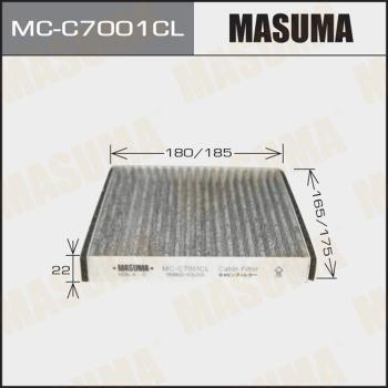 MASUMA MC-C7001CL - Фільтр, повітря у внутрішній простір autozip.com.ua