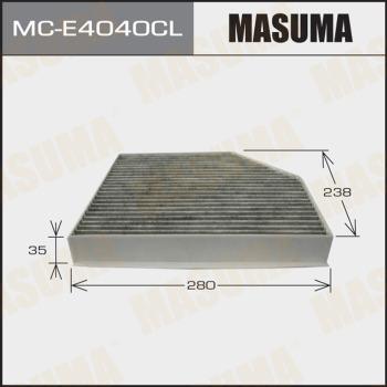 MASUMA MC-E4040CL - Фільтр, повітря у внутрішній простір autozip.com.ua