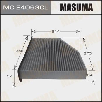MASUMA MC-E4063CL - Фільтр, повітря у внутрішній простір autozip.com.ua