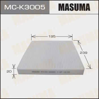 MASUMA MC-K3005 - Фільтр, повітря у внутрішній простір autozip.com.ua