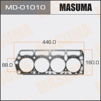 MASUMA MD-01010 - Прокладка, головка циліндра autozip.com.ua