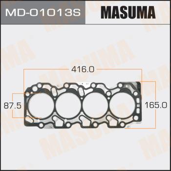 MASUMA MD-01013S - Прокладка, головка циліндра autozip.com.ua