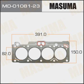 MASUMA MD-01081-23 - Прокладка, головка циліндра autozip.com.ua