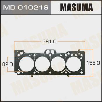MASUMA MD-01021S - Прокладка, головка циліндра autozip.com.ua