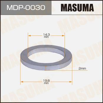 MASUMA MDP-0030 - Кільце ущільнювача, нарізна пробка мастилозливного отвору autozip.com.ua