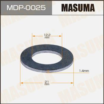 MASUMA MDP-0025 - Кільце ущільнювача, нарізна пробка мастилозливного отвору autozip.com.ua