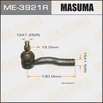 MASUMA ME-3921R - Наконечник рульової тяги, кульовий шарнір autozip.com.ua