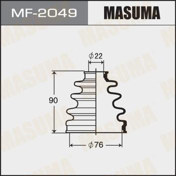 MASUMA MF-2049 - Пильник, приводний вал autozip.com.ua