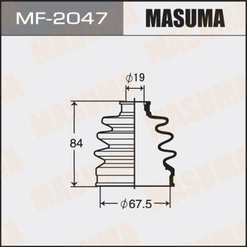 MASUMA MF-2047 - Пильник, приводний вал autozip.com.ua