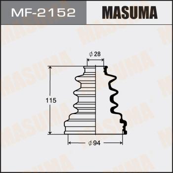 MASUMA MF-2152 - Пильник, приводний вал autozip.com.ua